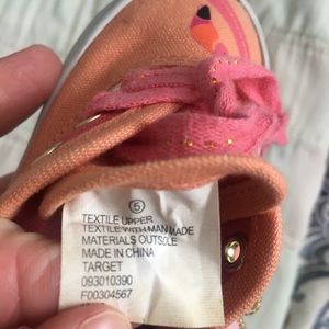 Rare Girls Flamingo Canvass Shoes